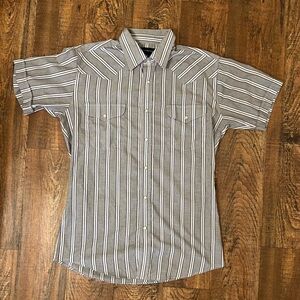 Men's Panhandle Slim striped button down shirt SZ.M